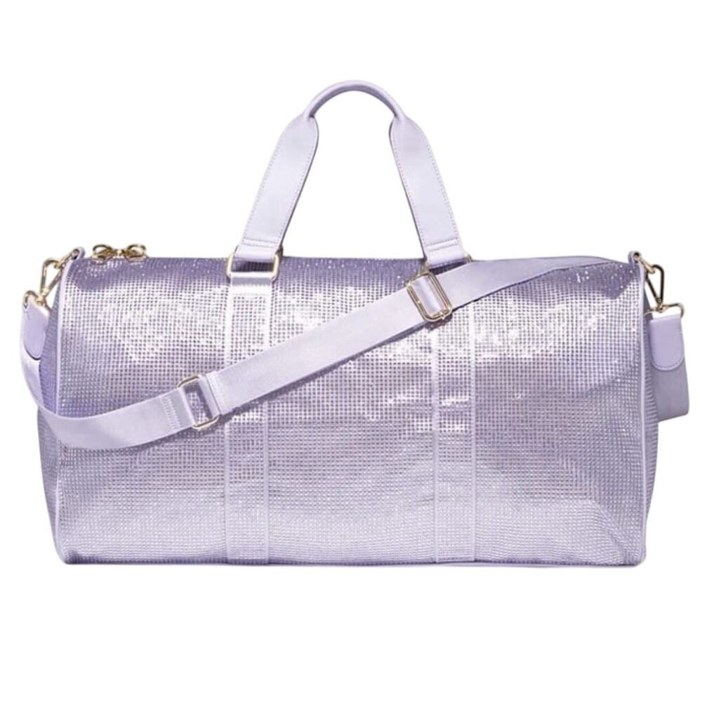 Stoney Clover Lane Duffle Bag ~ Purple Sparkle